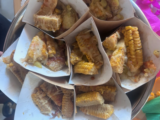 Mexikanische Kartoffel mit Mais!